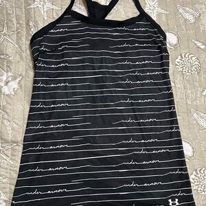 Under Armour Black and White Tank Top